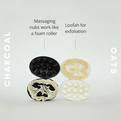 DAILY RITUALS Massage Bar Soap with Loofah