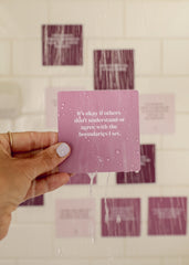 JAXKELLY Shower Affirmations
