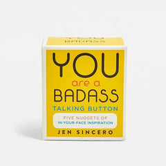 JEN SINCERO You Are A Badass (Mini Book and Button)