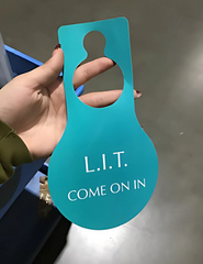 BETTERNESSBOX Custom Sleep Hanger Door Signs