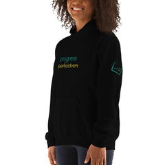 progress over perfection hoodie
