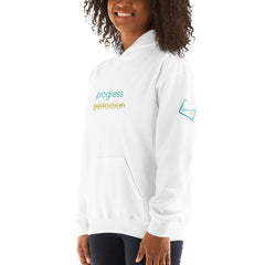 progress over perfection hoodie